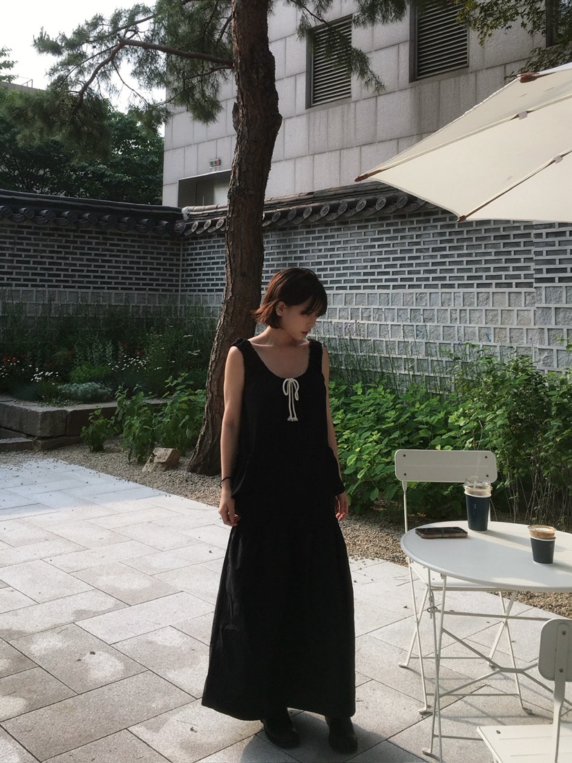 AWESOMESAUCE東大門㊣實拍女裝新品時尚25春夏熱賣人氣連衣裙AWESOME SAUCE連衣裙
