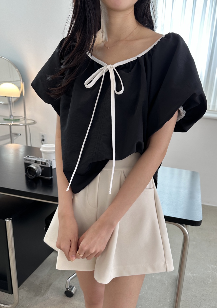 CLASSY-O東大門㊣代購女士新款熱賣時尚推薦襯衫蕾絲衫蝴蝶結CLASSY-O襯衫/蕾絲衫