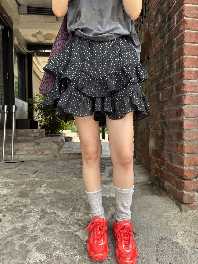 FRANC—L東大門㊣實拍女裝新品推薦真品時尚25春夏熱賣短裙FRANC短裙