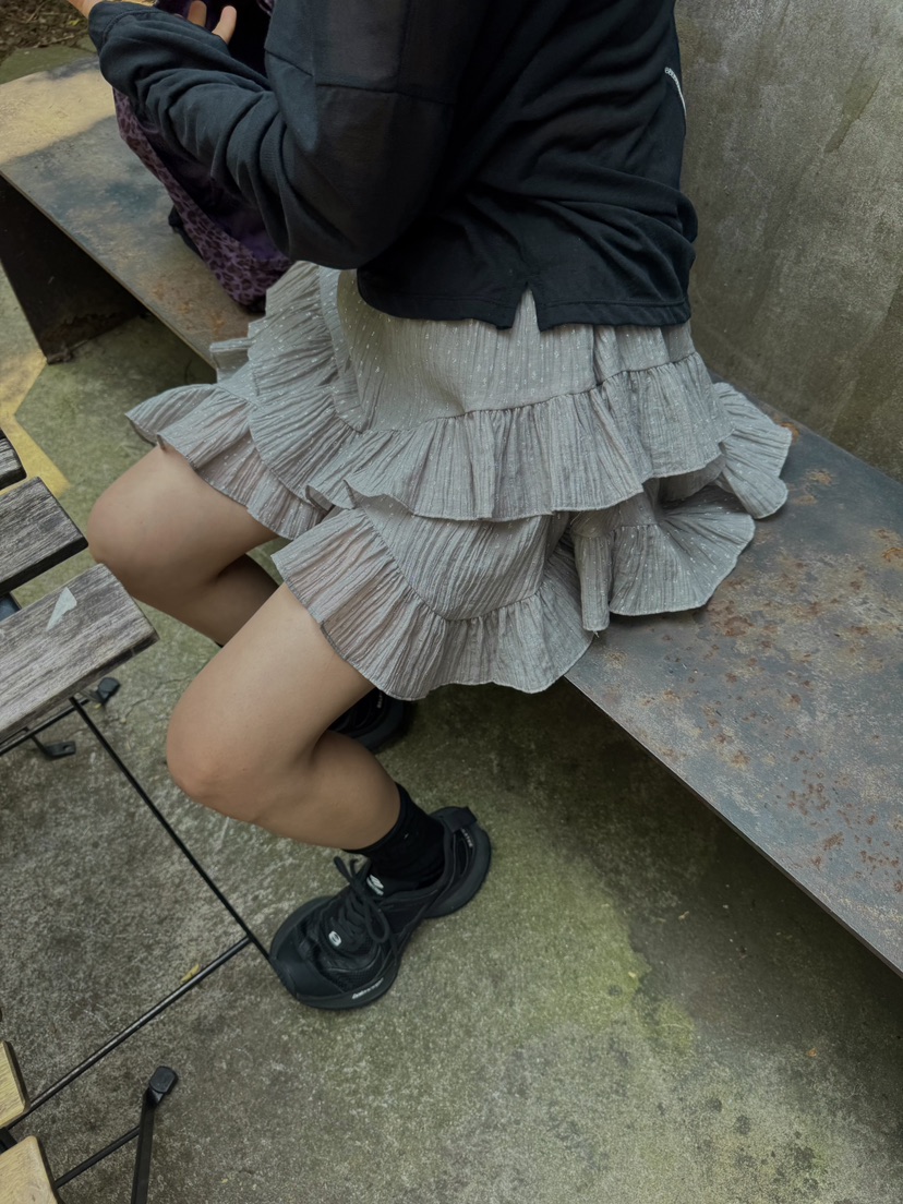 FRANC—L東大門㊣實拍女裝新品推薦真品時尚25春夏熱賣短裙FRANC短裙