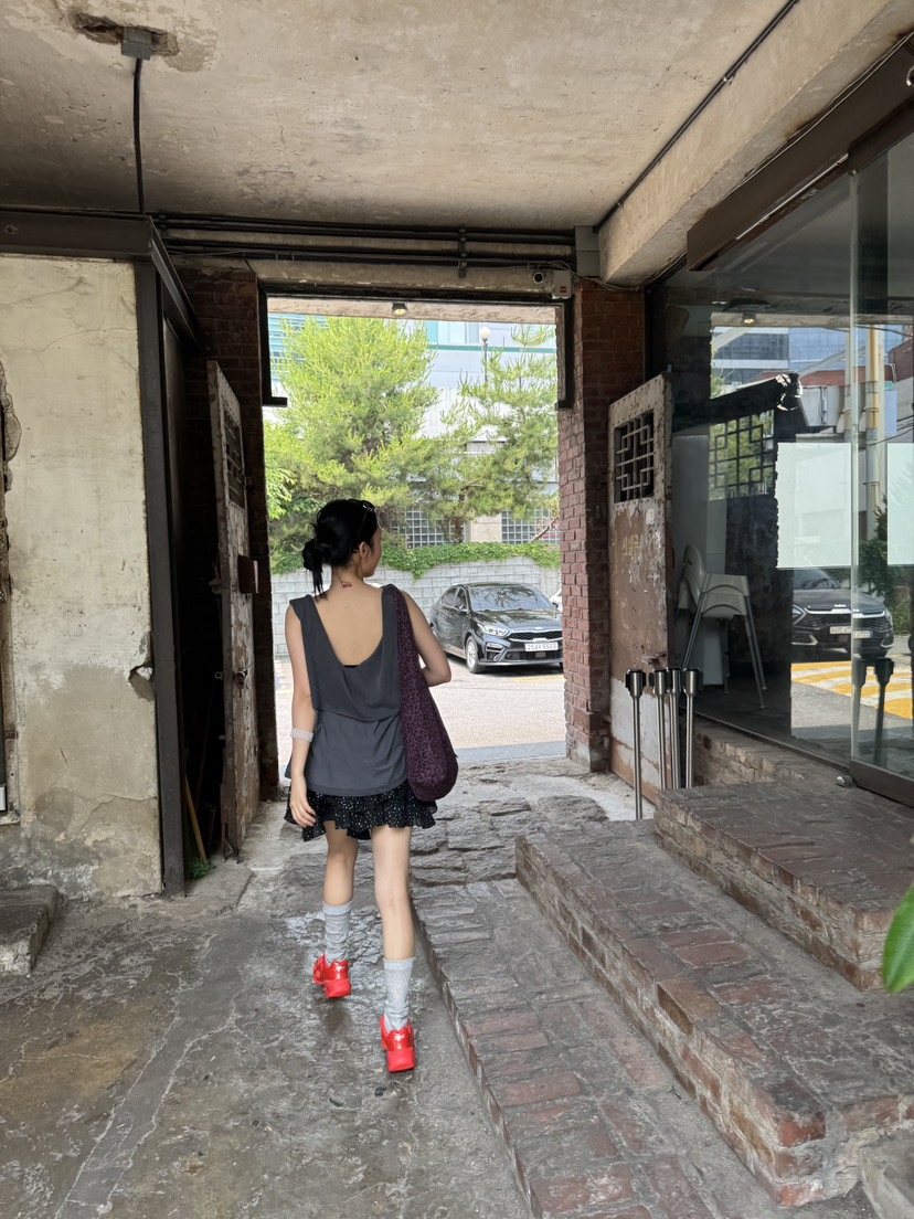 FRANC—L東大門㊣實拍女裝新品推薦真品時尚25春夏熱賣短裙FRANC短裙