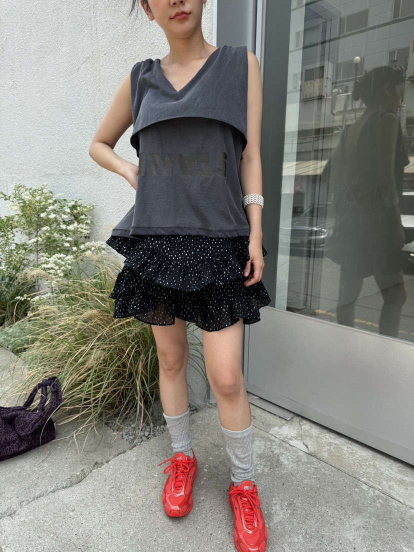 FRANC—L東大門㊣實拍女裝新品推薦真品時尚25春夏熱賣短裙FRANC短裙