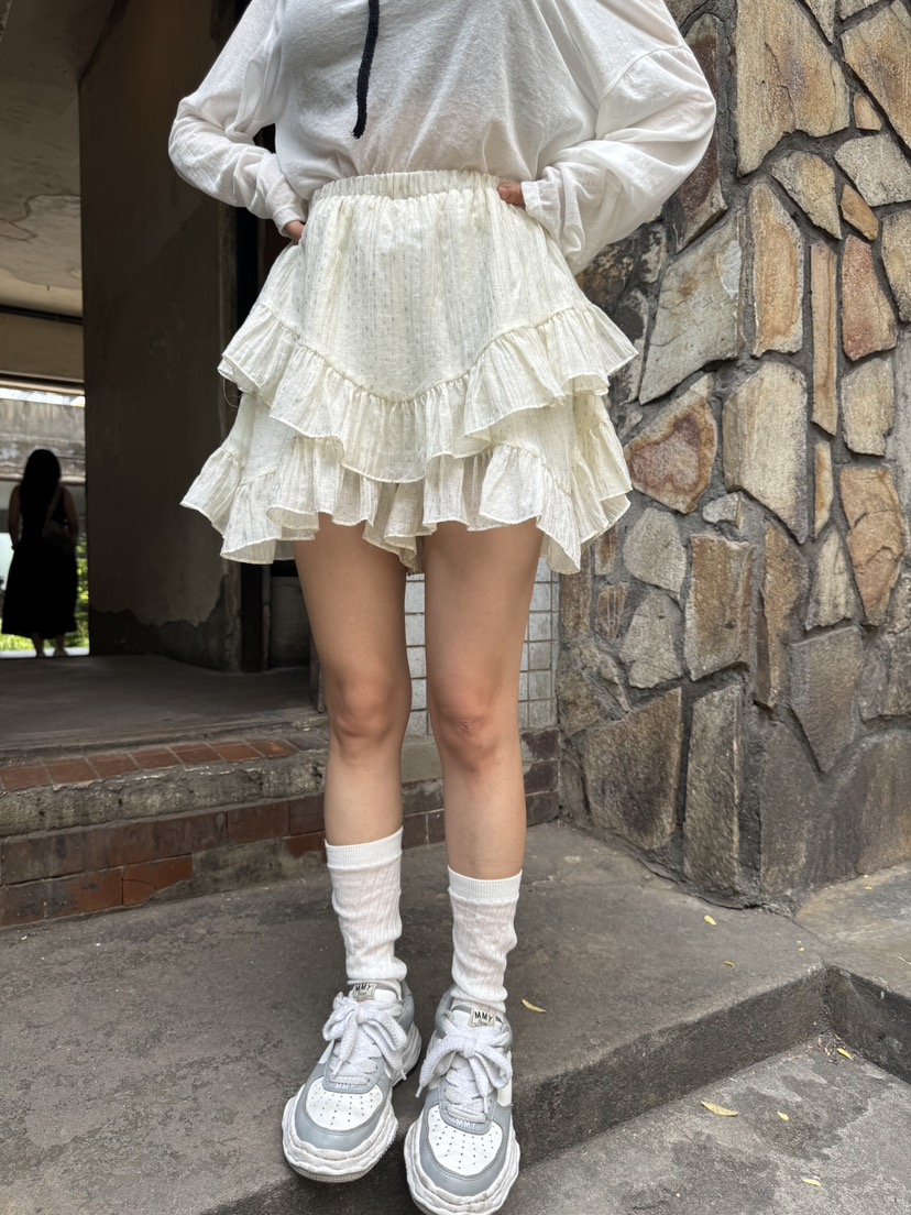 FRANC—L東大門㊣實拍女裝新品推薦真品時尚25春夏熱賣短裙FRANC短裙
