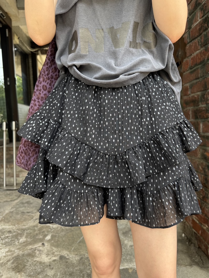 FRANC—L東大門㊣實拍女裝新品推薦真品時尚25春夏熱賣短裙FRANC短裙圖色2