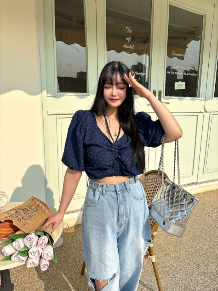 mars韓國直郵㊣女裝新款休閑職業真品25春夏時尚襯衫蕾絲衫mars襯衫/蕾絲衫