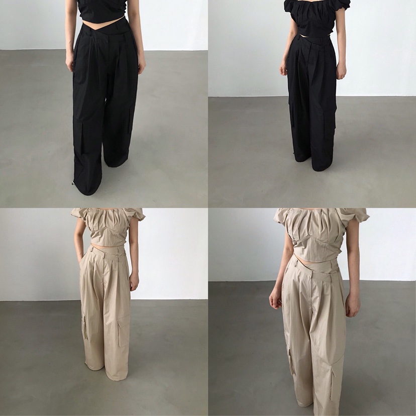 2TWO MOON韓國代購㊣女士新品休閑推薦職業熱賣25春夏休閑褲2TWO MOON休閑褲