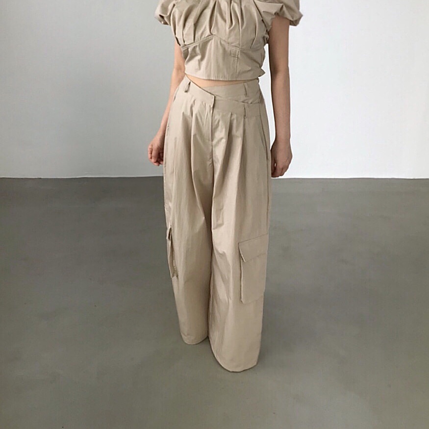 2TWO MOON韓國代購㊣女士新品休閑推薦職業熱賣25春夏休閑褲2TWO MOON休閑褲