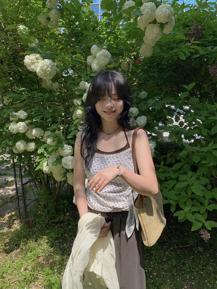 I I韓國直郵㊣女裝新品25春夏真品職業時尚休閑推薦吊帶背心ITSSONG吊帶/背心