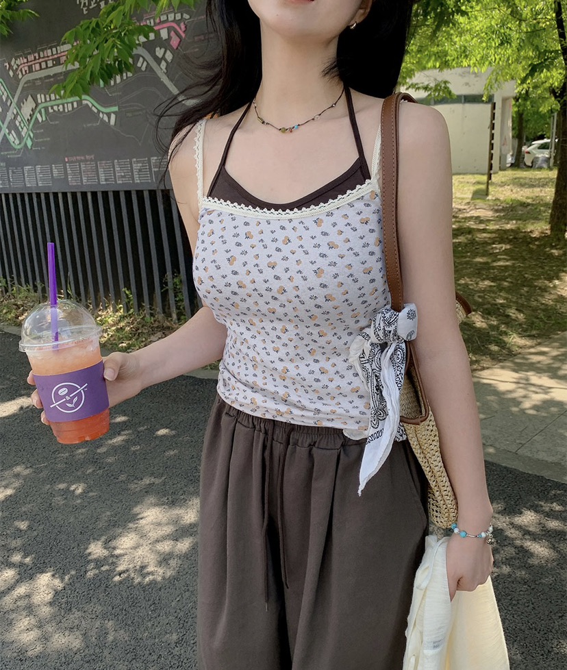 I I韓國直郵㊣女裝新品25春夏真品職業時尚休閑推薦吊帶背心ITSSONG吊帶/背心