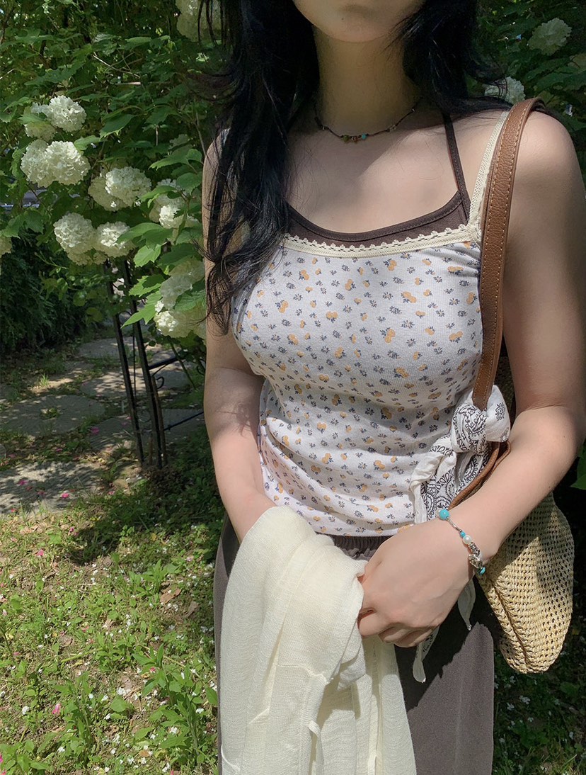 I I韓國直郵㊣女裝新品25春夏真品職業時尚休閑推薦吊帶背心ITSSONG吊帶/背心