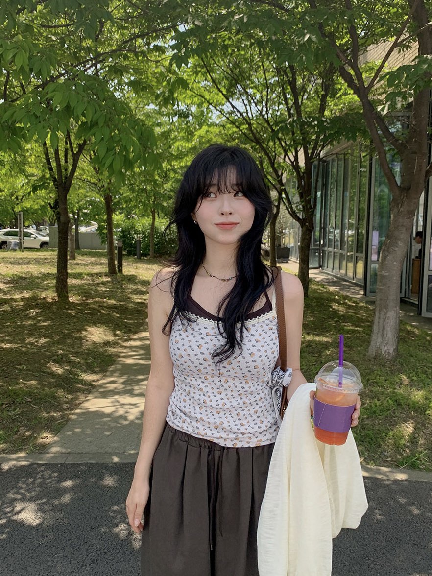 I I韓國直郵㊣女裝新品25春夏真品職業時尚休閑推薦吊帶背心ITSSONG吊帶/背心