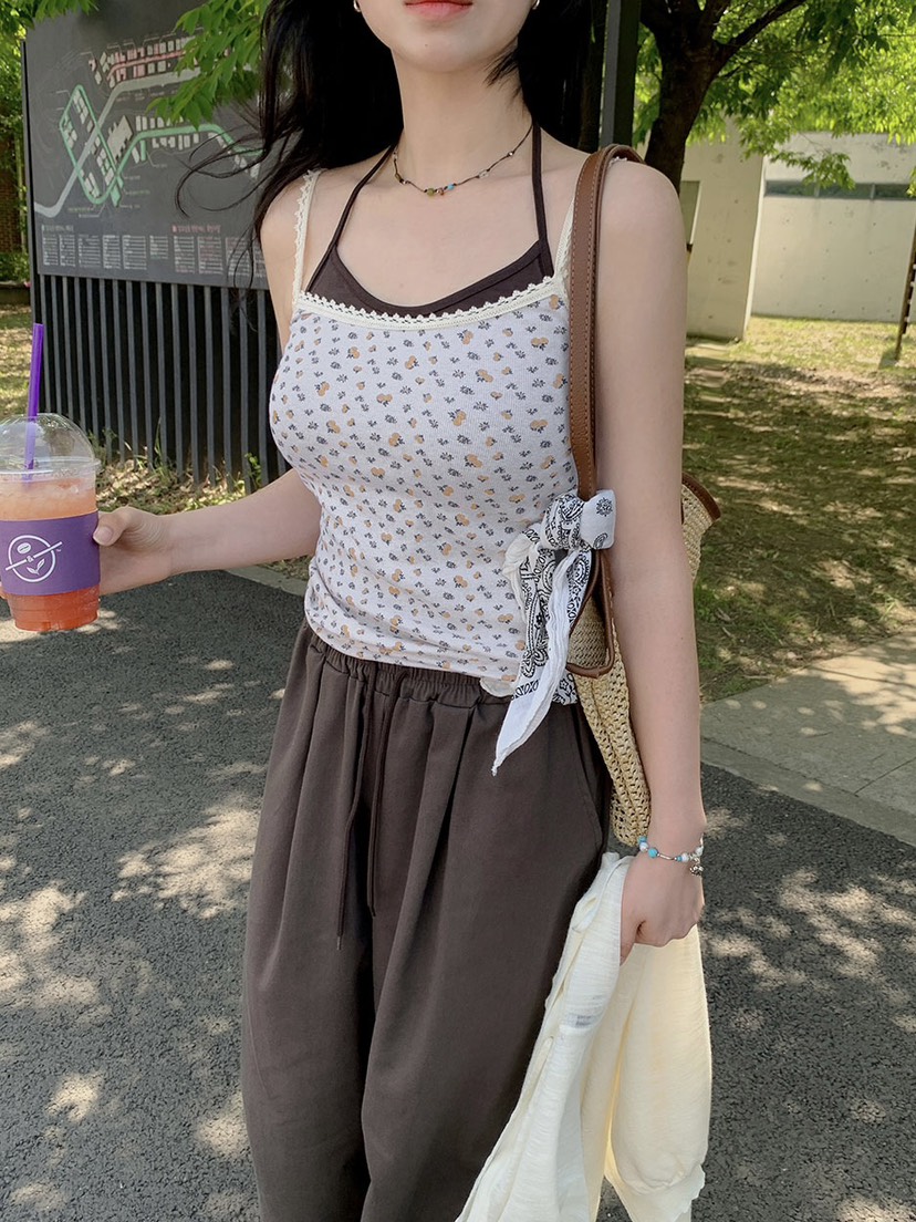 I I韓國直郵㊣女裝新品25春夏真品職業時尚休閑推薦吊帶背心ITSSONG吊帶/背心