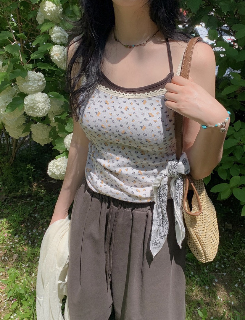 I I韓國直郵㊣女裝新品25春夏真品職業時尚休閑推薦吊帶背心ITSSONG吊帶/背心