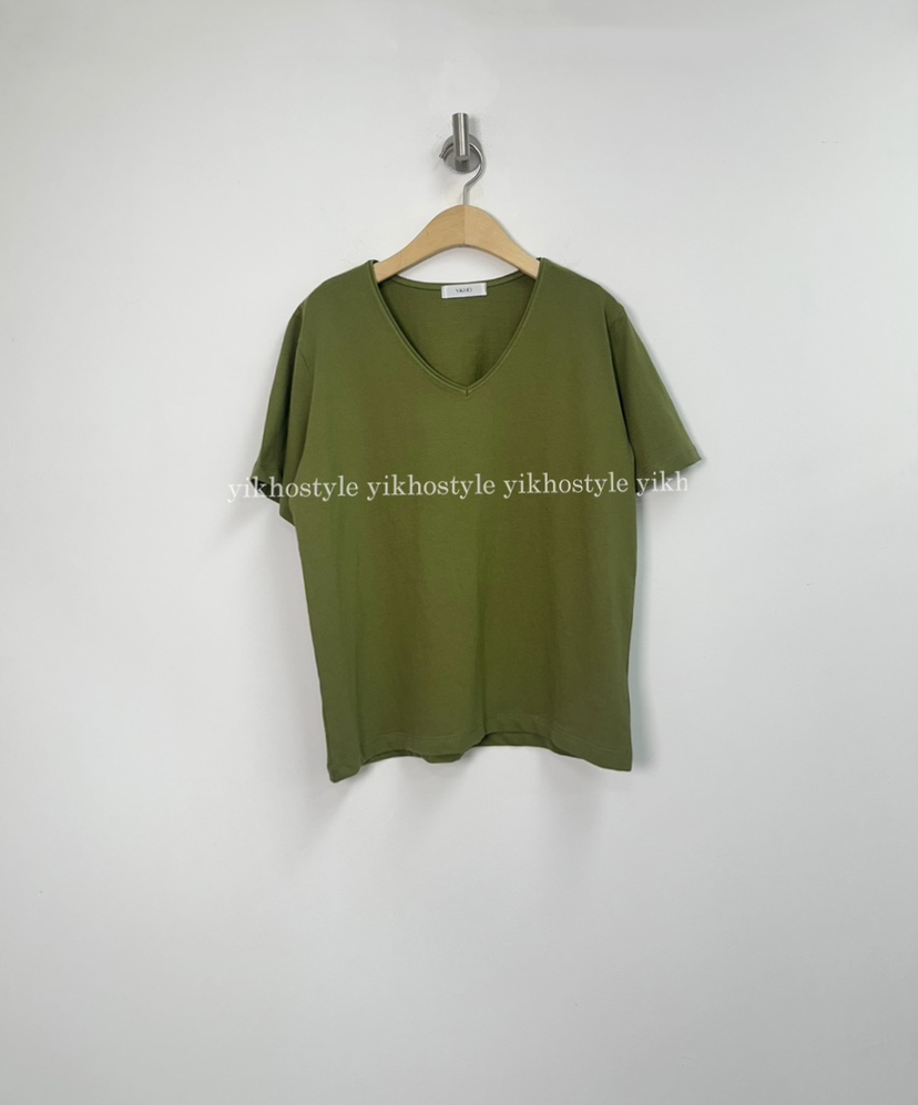 YIKHO STYLE韓國直郵㊣女裝新品真品時尚推薦職業休閑25春夏T恤YIKHO STYLET恤圖色3