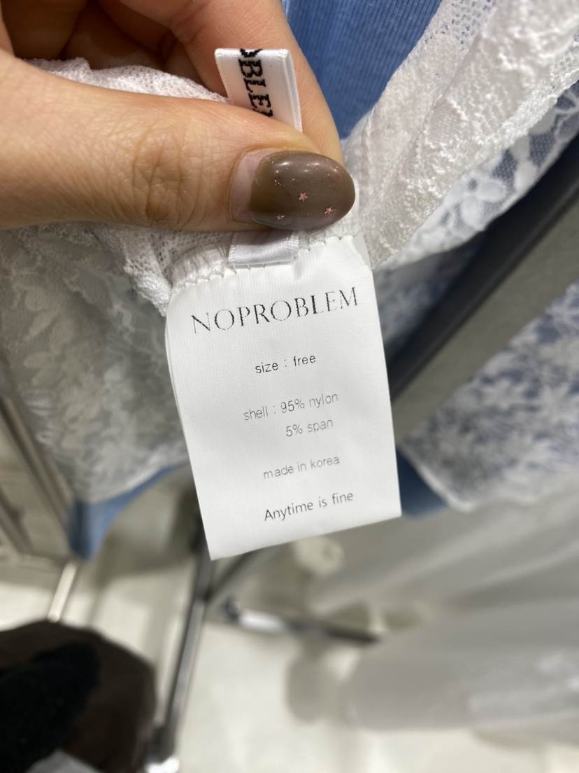 NOPROBLEM東大門㊣代購女裝新款時尚熱賣人氣吊帶背心蕾絲緊身NOPROBLEM吊帶/背心