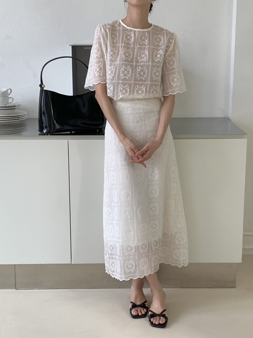 FRILL-T韓國直郵㊣女士新品時尚推薦真品休閑25春夏套裝套裝FRILL-T套裝