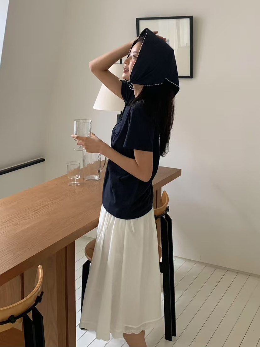 ANOU韓國代購㊣女士新款人氣推薦熱賣真品25春夏休閑時尚T恤ANOUT恤