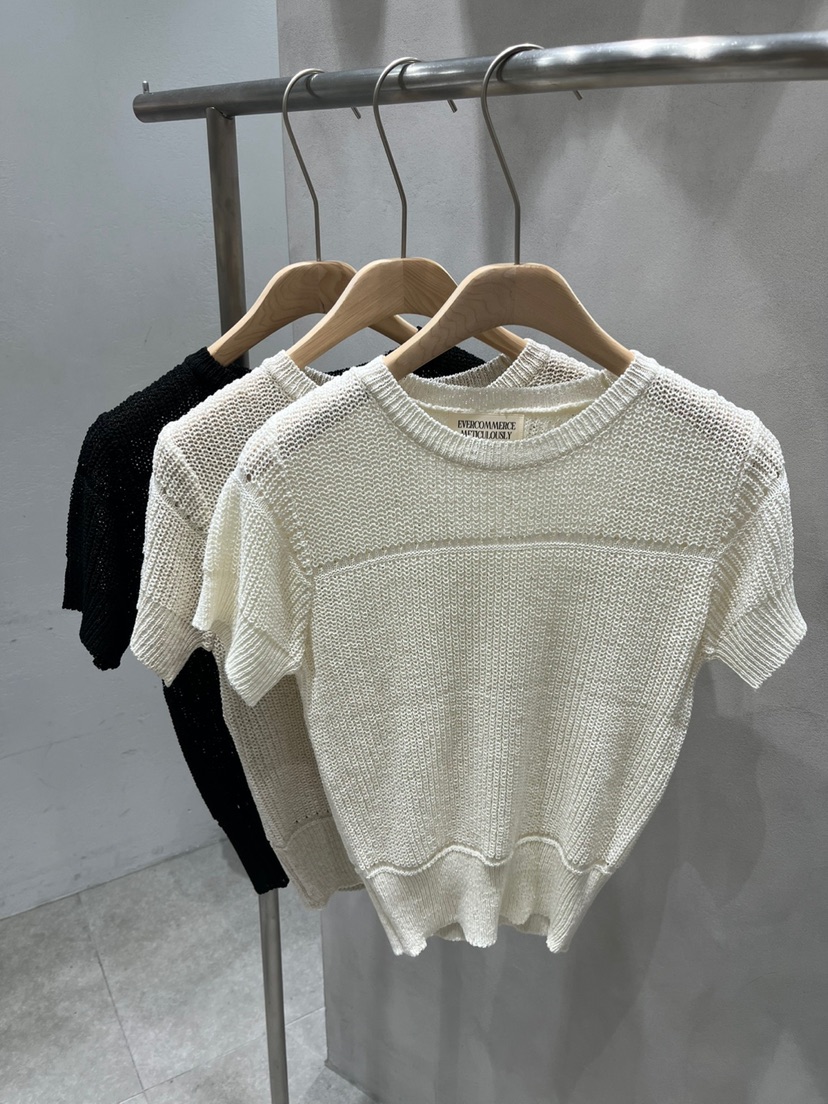 EVERCOMMERCE METICULOUSLY DESIGNED東大門㊣實拍女裝新款休閑針織衫EVERCOMMERCE METICULOUSLY DESIGNED針織衫