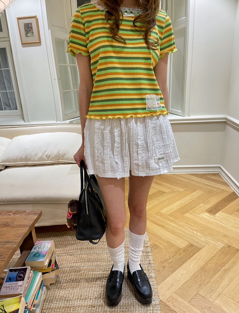 BOUTIQUE-L東大門㊣代購女裝新品職業推薦時尚真品25春夏T恤BOUTIQUE-LT恤