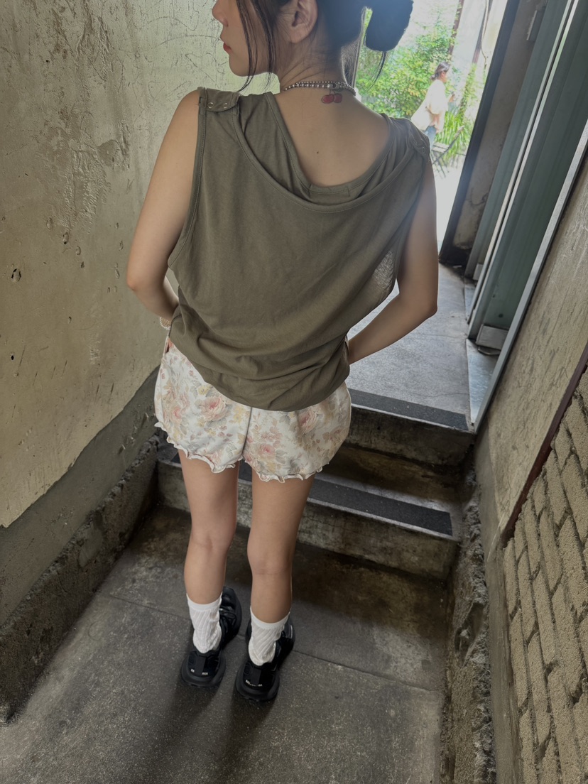 FRANC—L韓國直郵㊣女士新款25春夏職業休閑推薦真品人氣短褲FRANC短褲