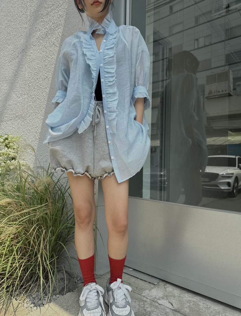 FRANC—L韓國直郵㊣女士新款25春夏職業休閑推薦真品人氣短褲FRANC短褲