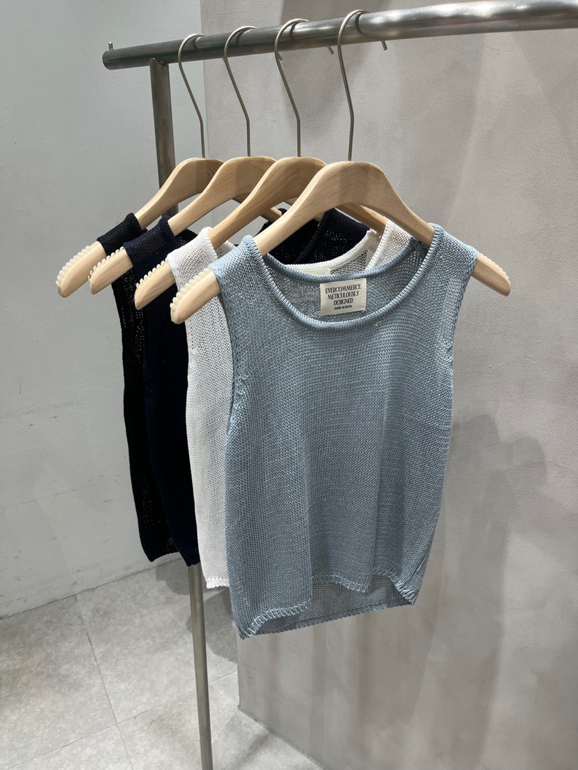 EVERCOMMERCE METICULOUSLY DESIGNED韓國代購㊣女裝新款時尚吊帶背心EVERCOMMERCE METICULOUSLY DESIGNED吊帶/背心