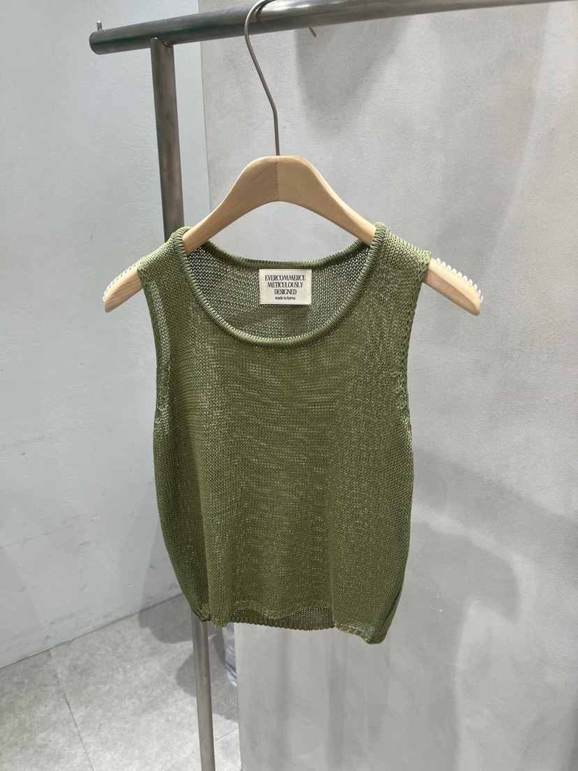 EVERCOMMERCE METICULOUSLY DESIGNED韓國代購㊣女裝新款時尚吊帶背心EVERCOMMERCE METICULOUSLY DESIGNED吊帶/背心圖色2