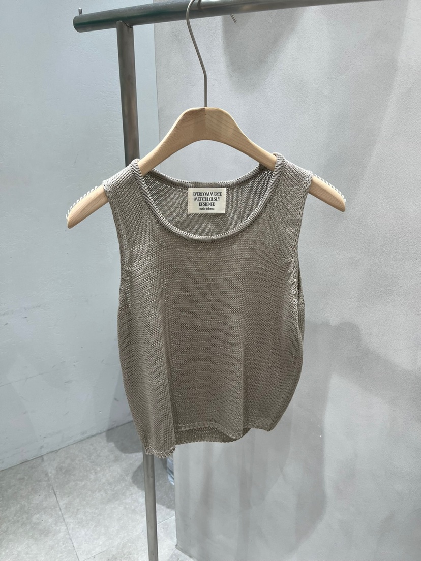 EVERCOMMERCE METICULOUSLY DESIGNED韓國代購㊣女裝新款時尚吊帶背心EVERCOMMERCE METICULOUSLY DESIGNED吊帶/背心圖色3
