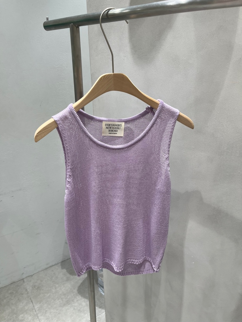 EVERCOMMERCE METICULOUSLY DESIGNED韓國代購㊣女裝新款時尚吊帶背心EVERCOMMERCE METICULOUSLY DESIGNED吊帶/背心圖色5