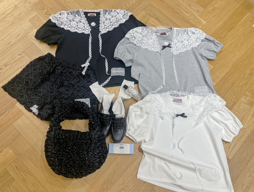 BOUTIQUE-L韓國直郵㊣女裝新品25春夏時尚推薦人氣休閑T恤BOUTIQUE-LT恤