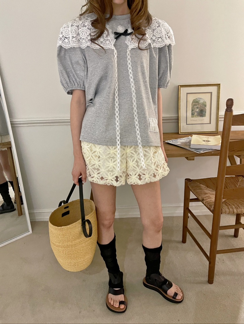 BOUTIQUE-L韓國直郵㊣女裝新品25春夏時尚推薦人氣休閑T恤BOUTIQUE-LT恤