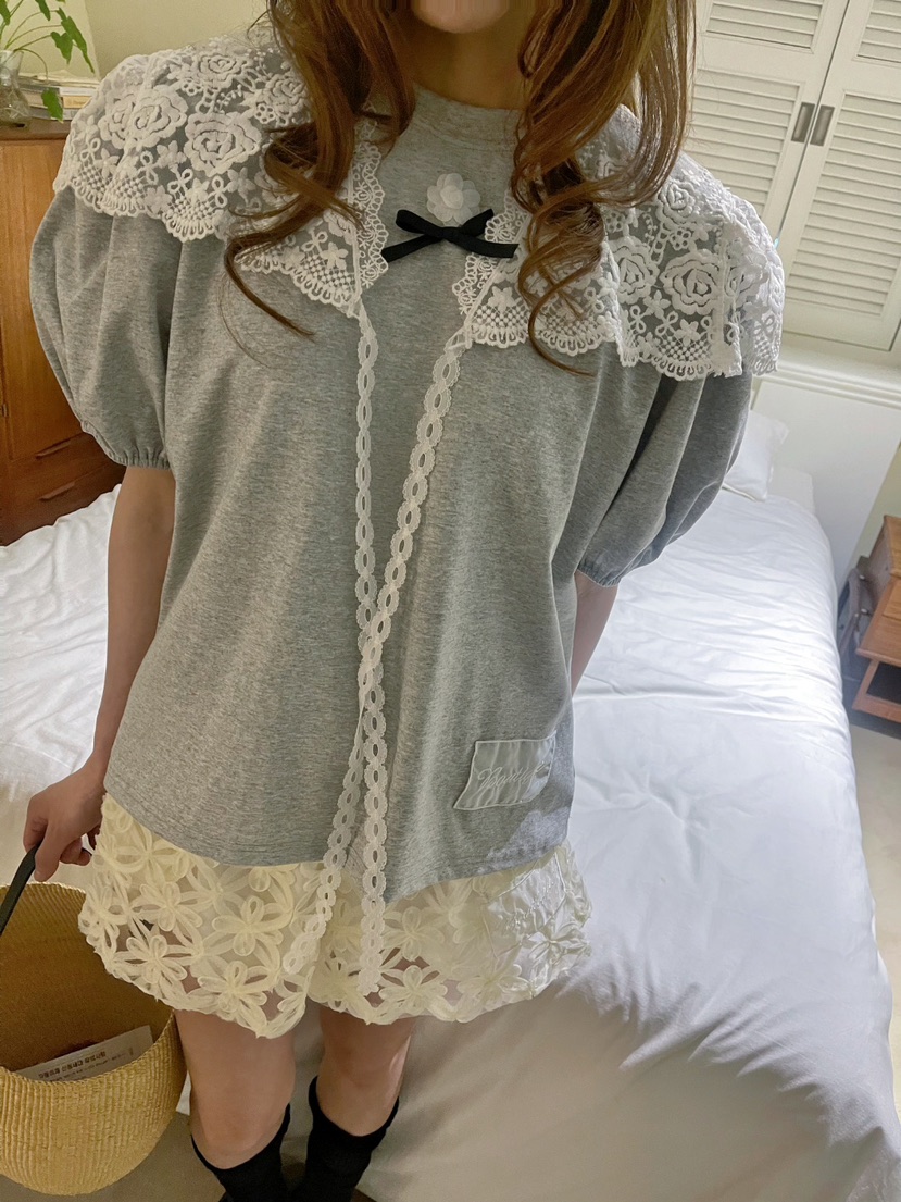 BOUTIQUE-L韓國直郵㊣女裝新品25春夏時尚推薦人氣休閑T恤BOUTIQUE-LT恤
