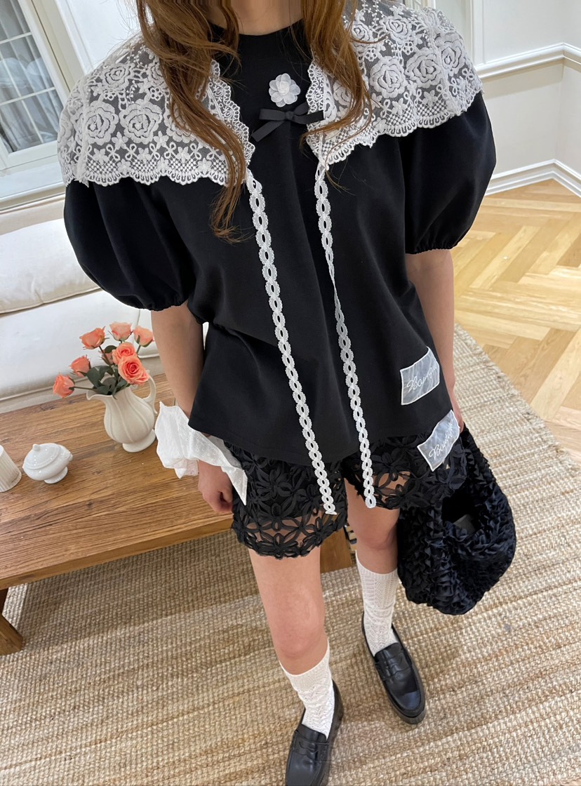 BOUTIQUE-L韓國直郵㊣女裝新品25春夏時尚推薦人氣休閑T恤BOUTIQUE-LT恤