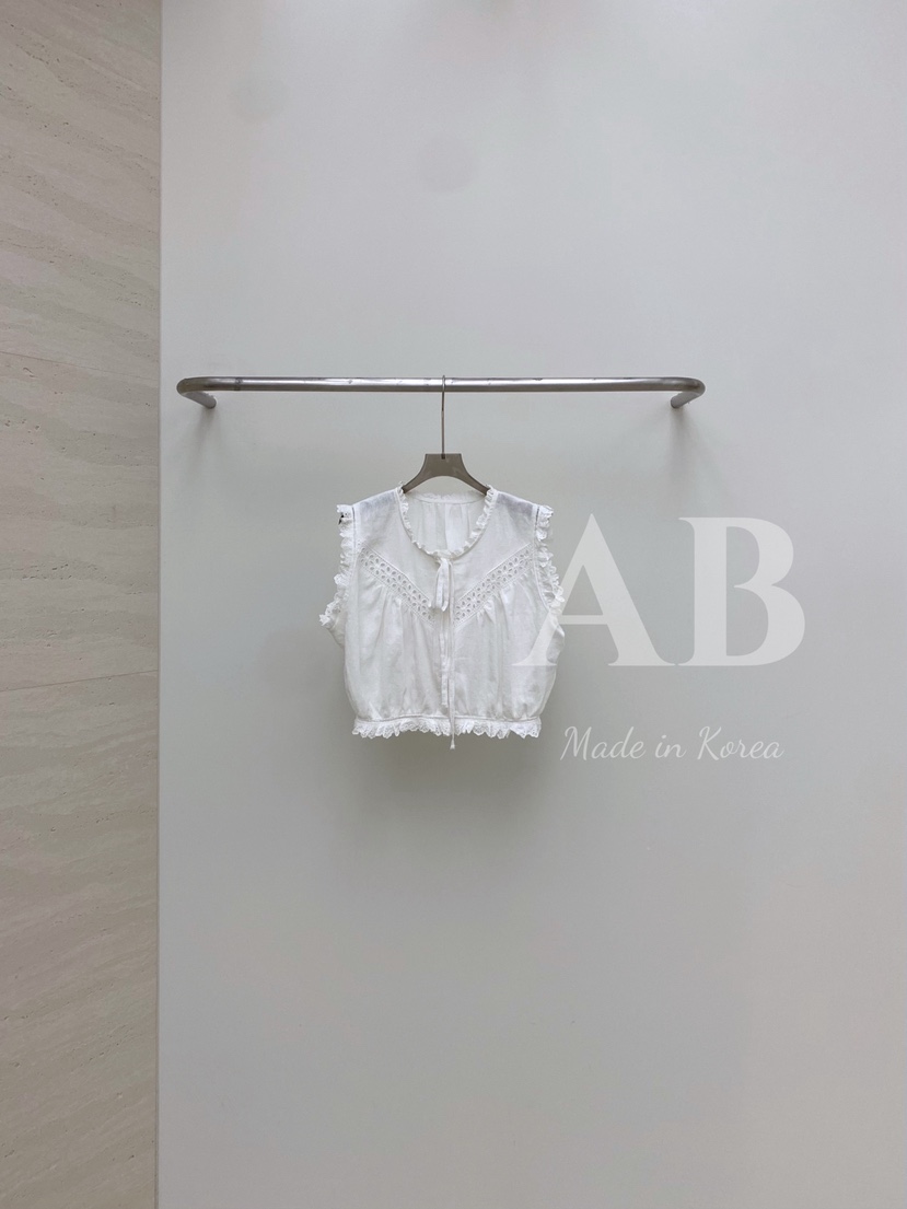 AB韓國直郵㊣女裝新品職業熱賣真品25春夏時尚休閑推薦馬甲AB馬甲圖色1