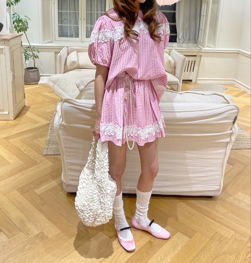 BOUTIQUE-L東大門㊣直郵女裝新款休閑時尚25春夏真品職業短裙BOUTIQUE-L短裙