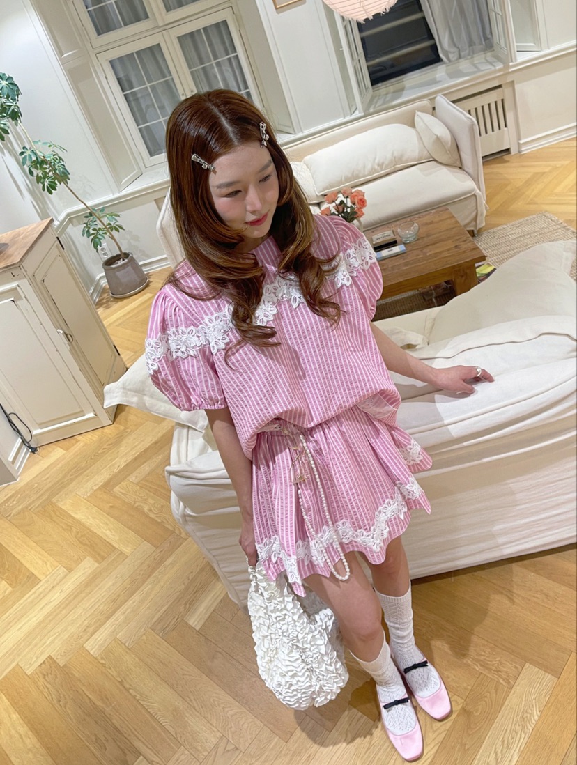BOUTIQUE-L東大門㊣直郵女裝新款休閑時尚25春夏真品職業短裙BOUTIQUE-L短裙