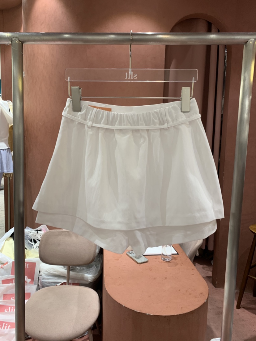 SLIT東大門㊣直郵女裝新品人氣職業休閑熱賣時尚裙褲含腰繩SLIT裙褲