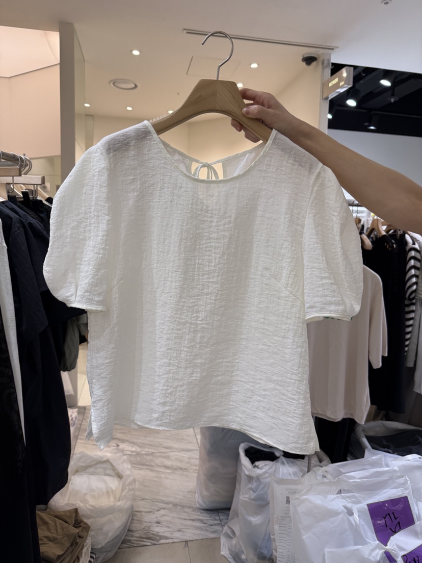 YIKHO STYLE東大門㊣代購女裝新款25春夏人氣熱賣襯衫蕾絲衫YIKHO STYLE襯衫/蕾絲衫