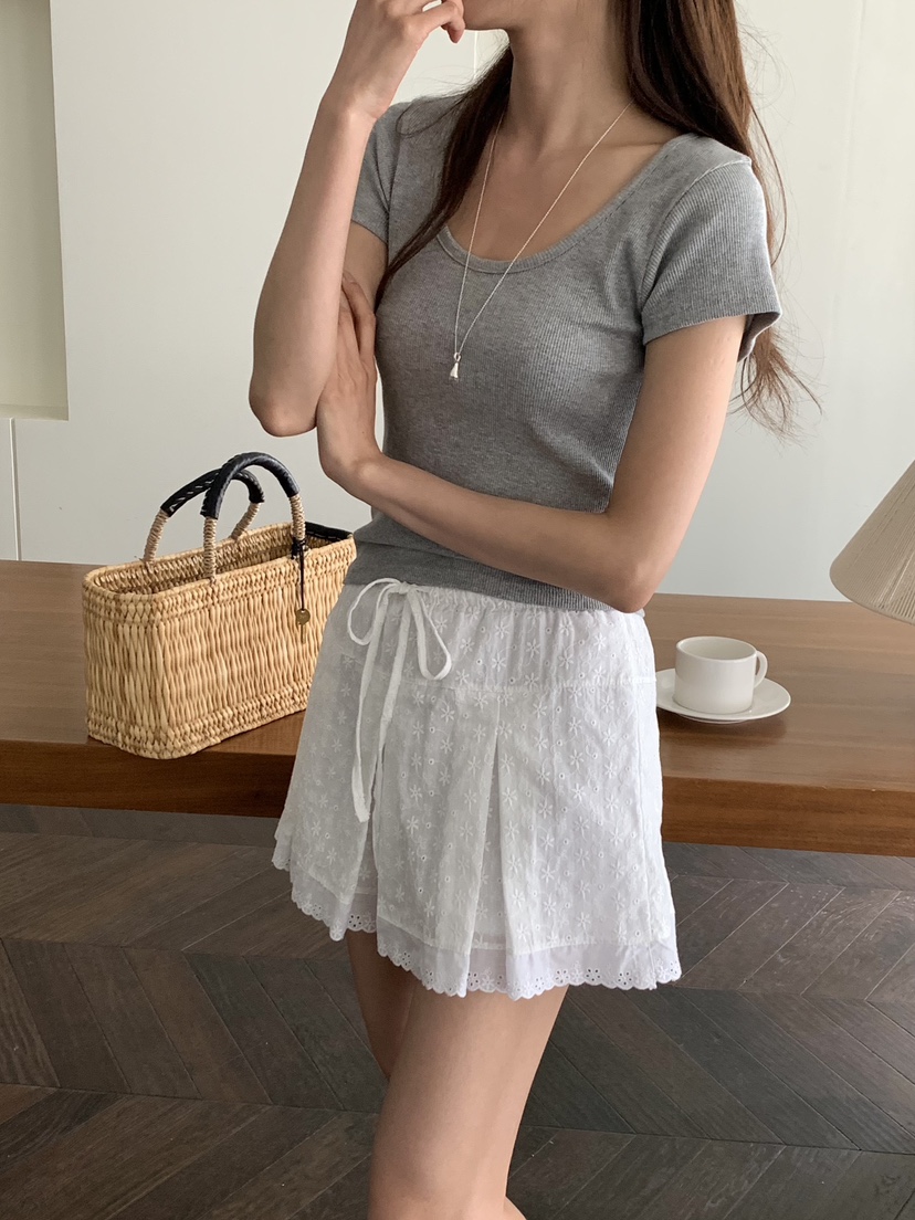 FRILL-T東大門㊣實拍女裝新款時尚職業熱賣人氣真品休閑裙褲FRILL-T裙褲