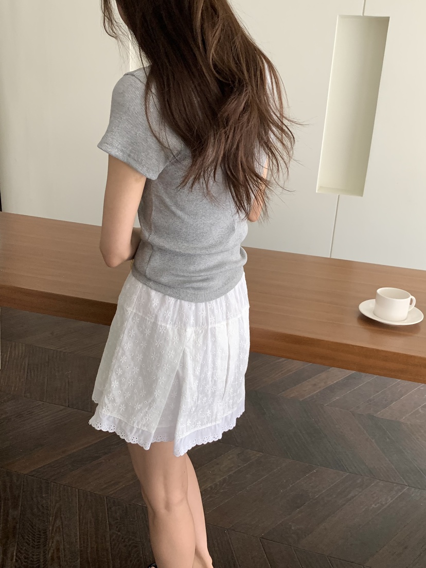 FRILL-T東大門㊣實拍女裝新款時尚職業熱賣人氣真品休閑裙褲FRILL-T裙褲