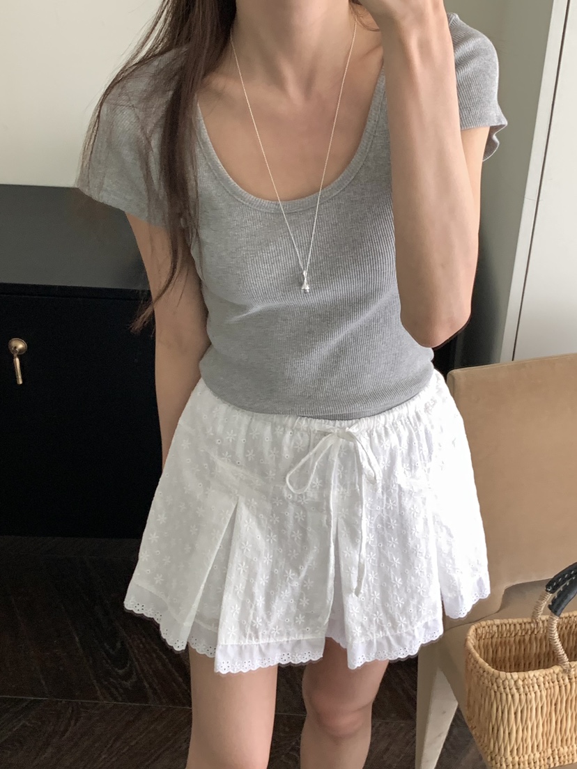 FRILL-T東大門㊣實拍女裝新款時尚職業熱賣人氣真品休閑裙褲FRILL-T裙褲