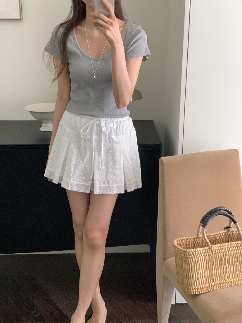 FRILL-T東大門㊣實拍女裝新款時尚職業熱賣人氣真品休閑裙褲FRILL-T裙褲