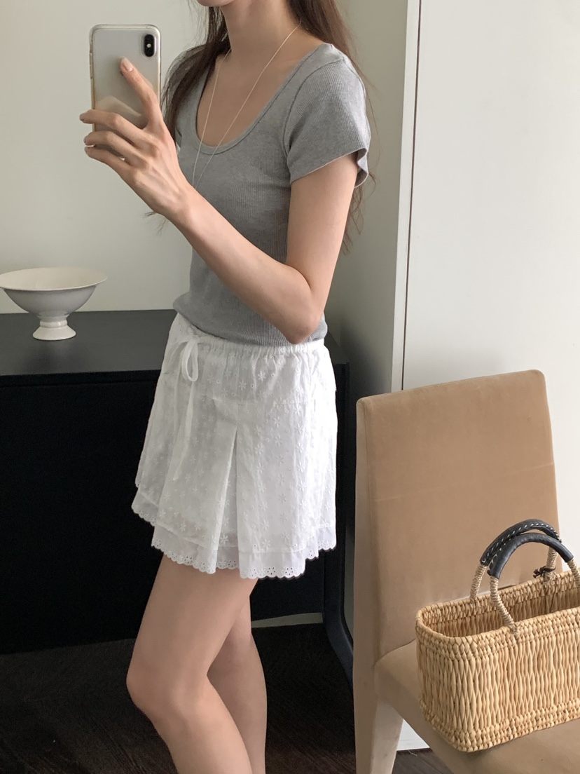 FRILL-T東大門㊣實拍女裝新款時尚職業熱賣人氣真品休閑裙褲FRILL-T裙褲