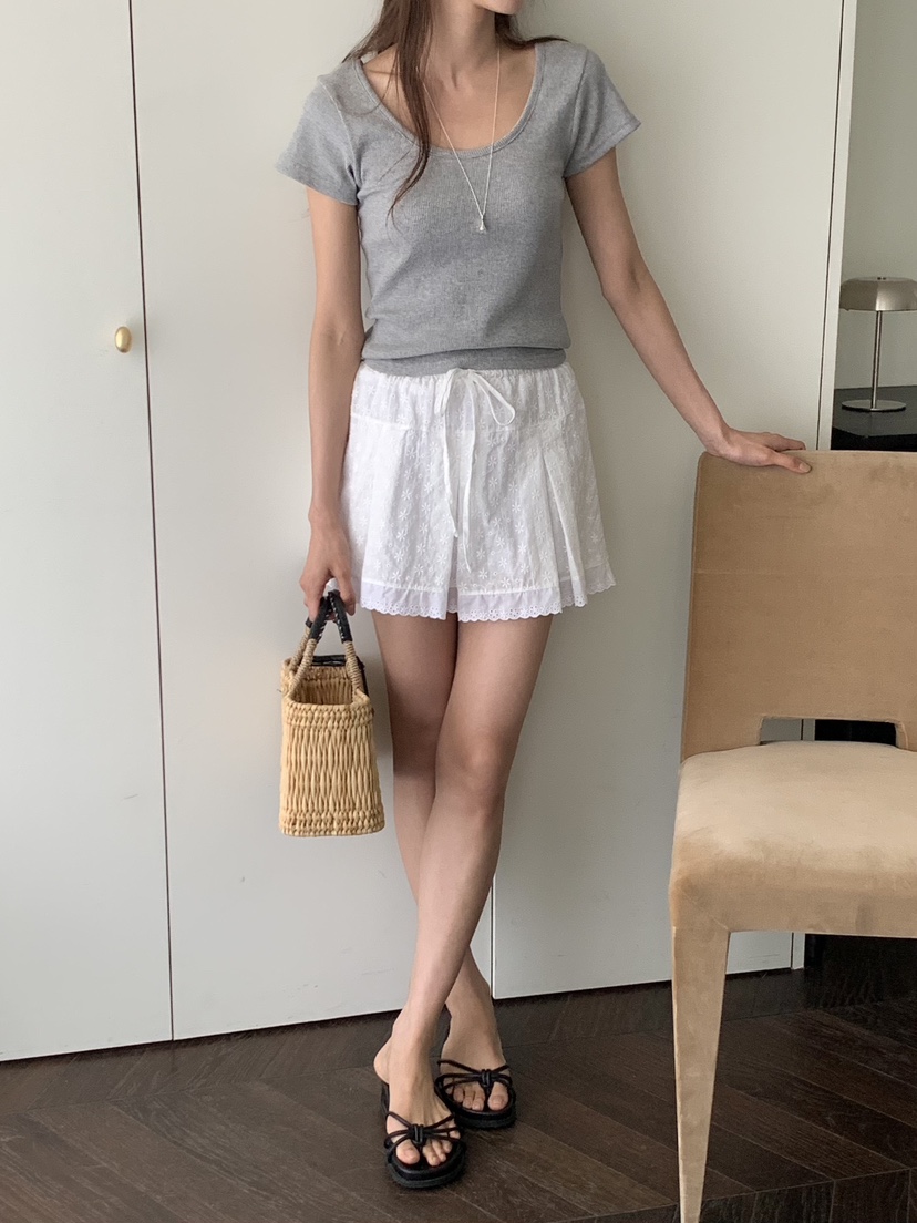FRILL-T東大門㊣實拍女裝新款時尚職業熱賣人氣真品休閑裙褲FRILL-T裙褲