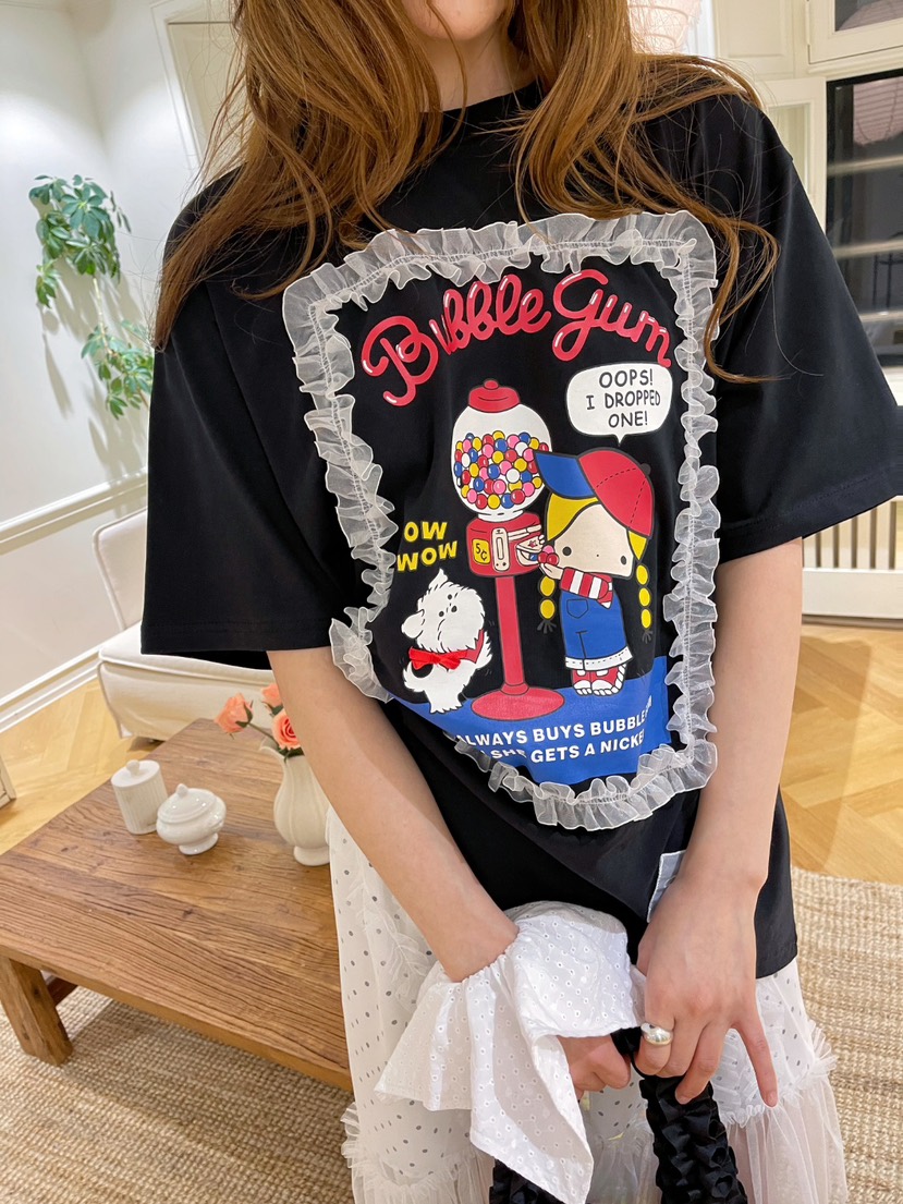 BOUTIQUE-L韓國直郵㊣女士新品休閑真品25春夏推薦人氣T恤BOUTIQUE-LT恤