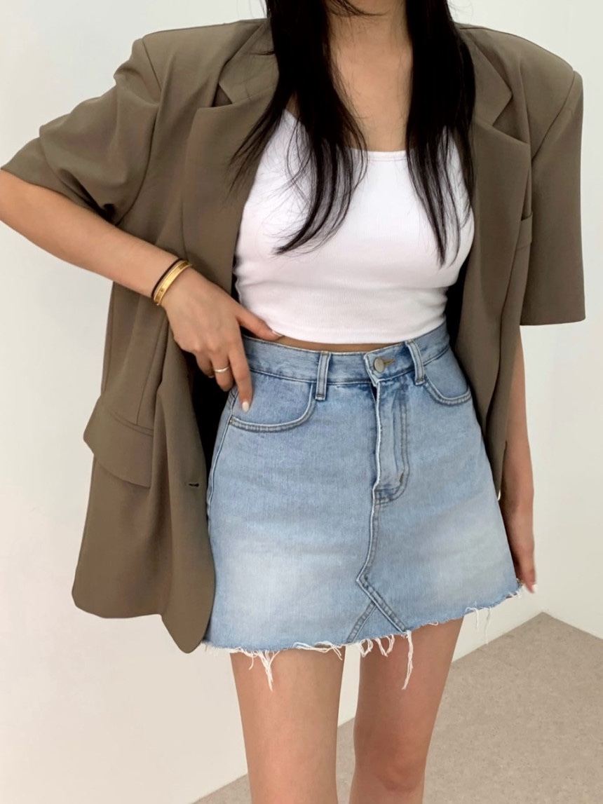 EOMPIT東大門㊣實拍女裝新品真品25春夏人氣時尚推薦休閑裙褲EOMPIT裙褲