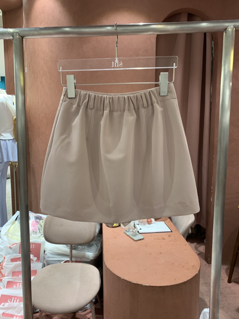 SLIT東大門㊣直郵女士新品熱賣時尚25春夏休閑職業人氣短裙SLIT短裙