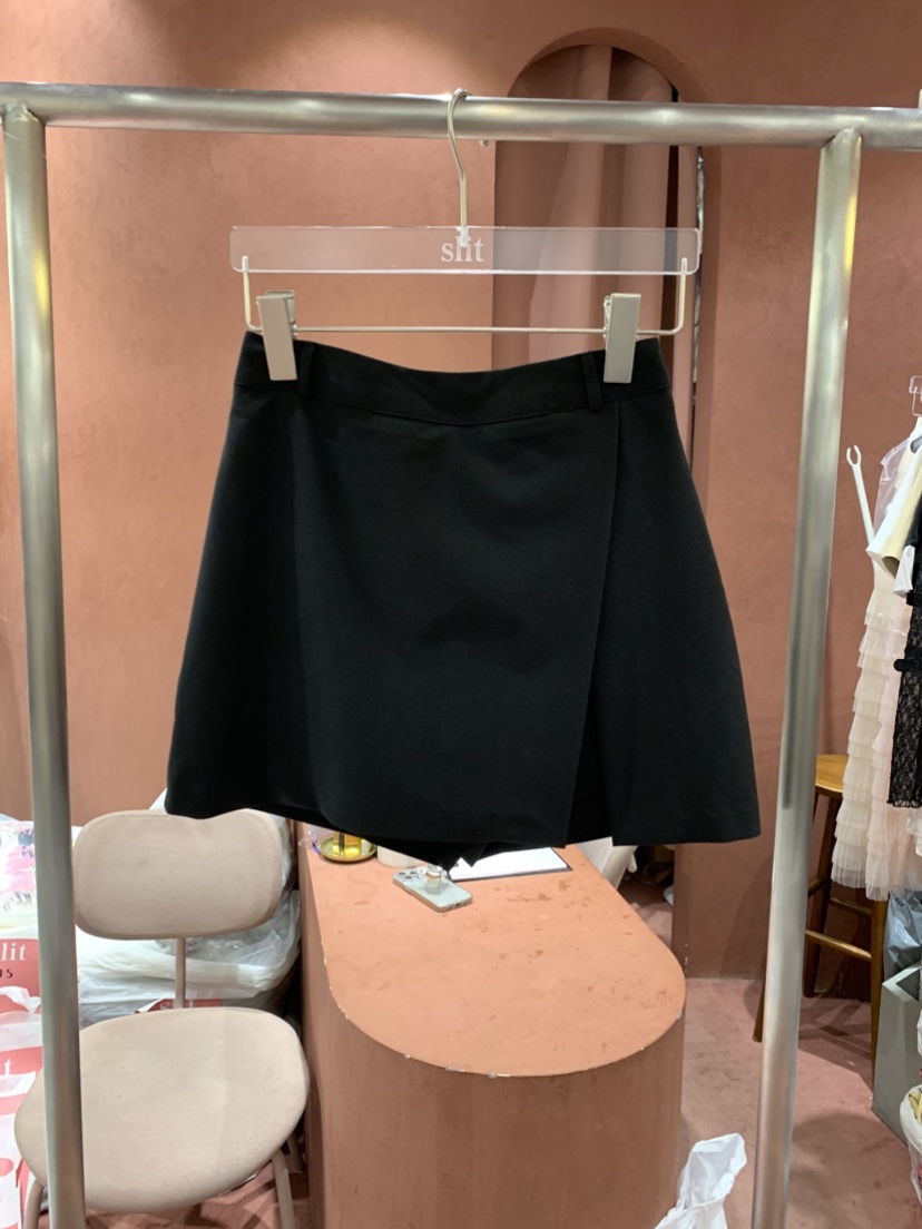 SLIT東大門㊣直郵女士新品熱賣時尚25春夏休閑職業人氣短裙SLIT短裙圖色3