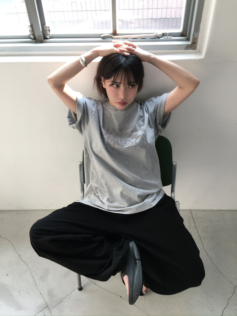 AWESOMESAUCE韓國代購㊣女士新品時尚25春夏推薦熱賣職業T恤AWESOME SAUCET恤