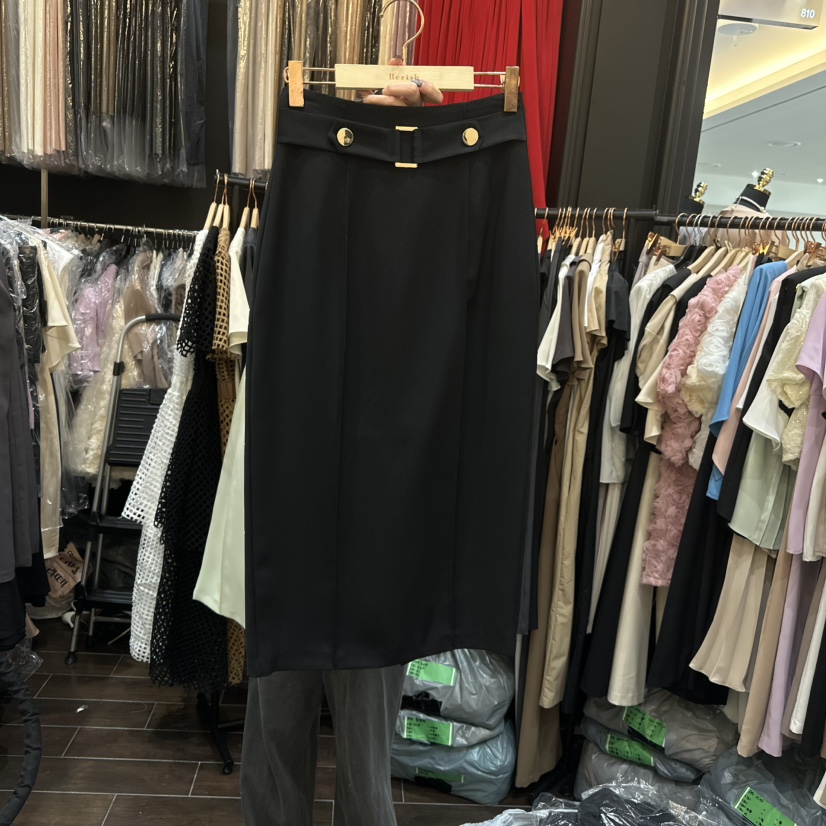 HERISH-HAUTE韓國直郵㊣女士新品真品休閑職業熱賣推薦長裙HERISH-HAUTE長裙圖色3